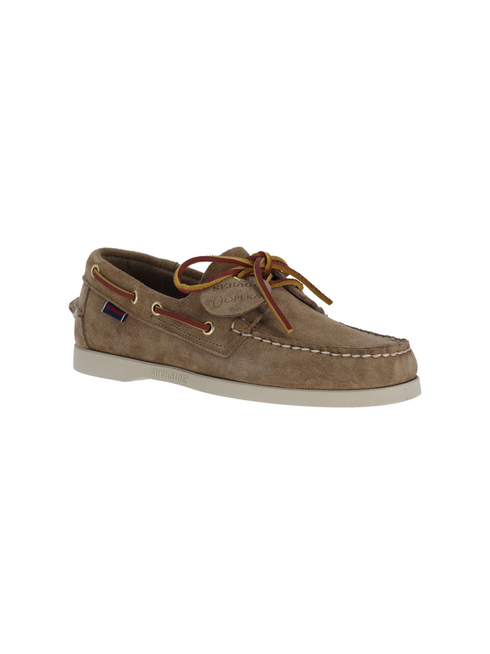 Sebago Flat shoes Brown Leather