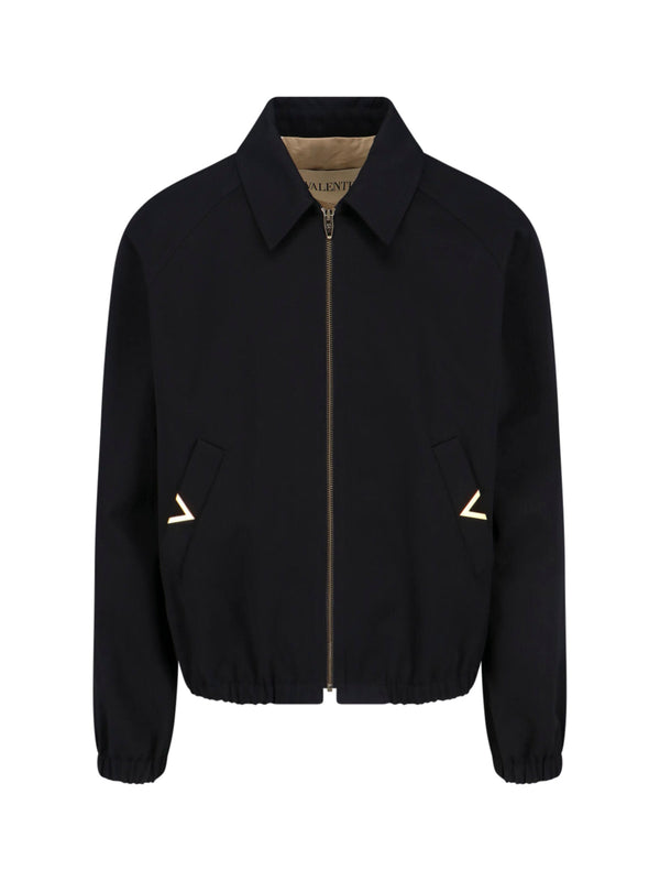 Valentino 100% Cotton jacket in black
