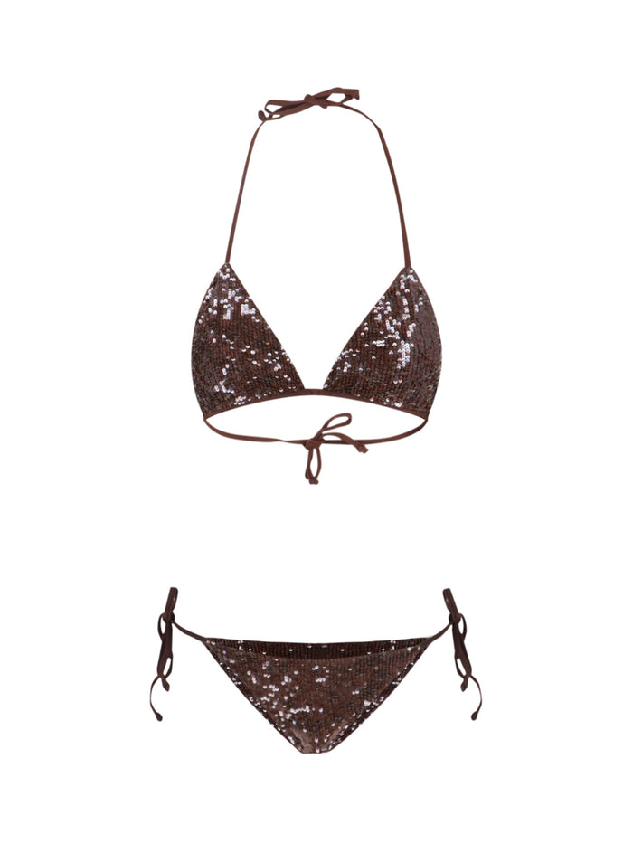 Parosh Sea clothing Brown Polyamide