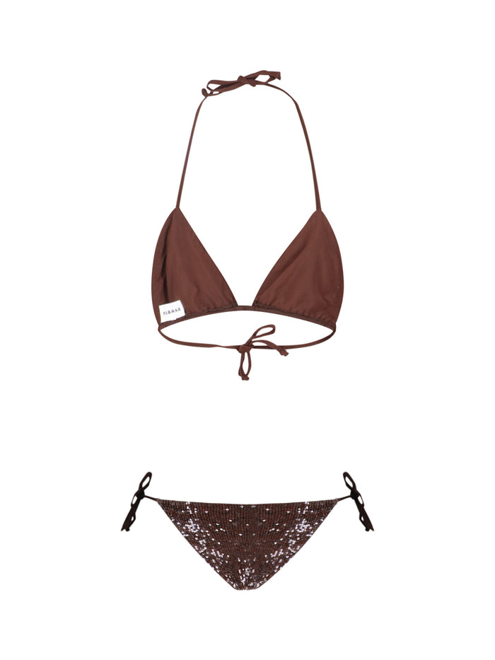 Parosh Sea clothing Brown Polyamide