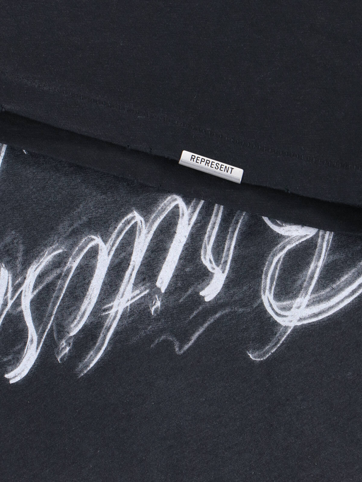 Represent T-shirts and Polos Black Cotton