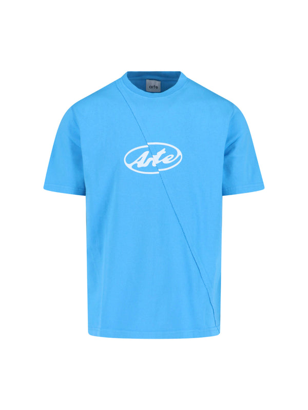 Arte 100% Cotton t-shirt in blue