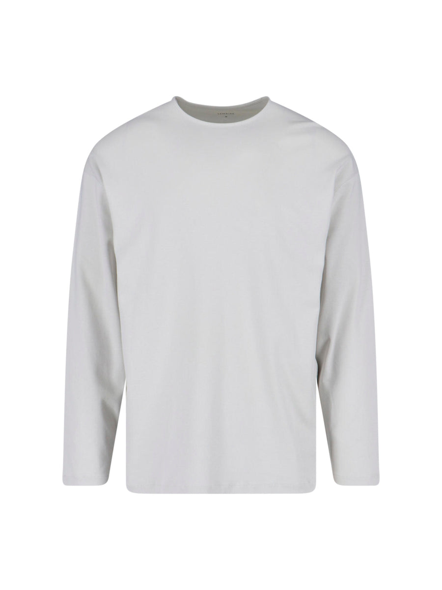 Lemaire 80% Cotton t-shirt in white