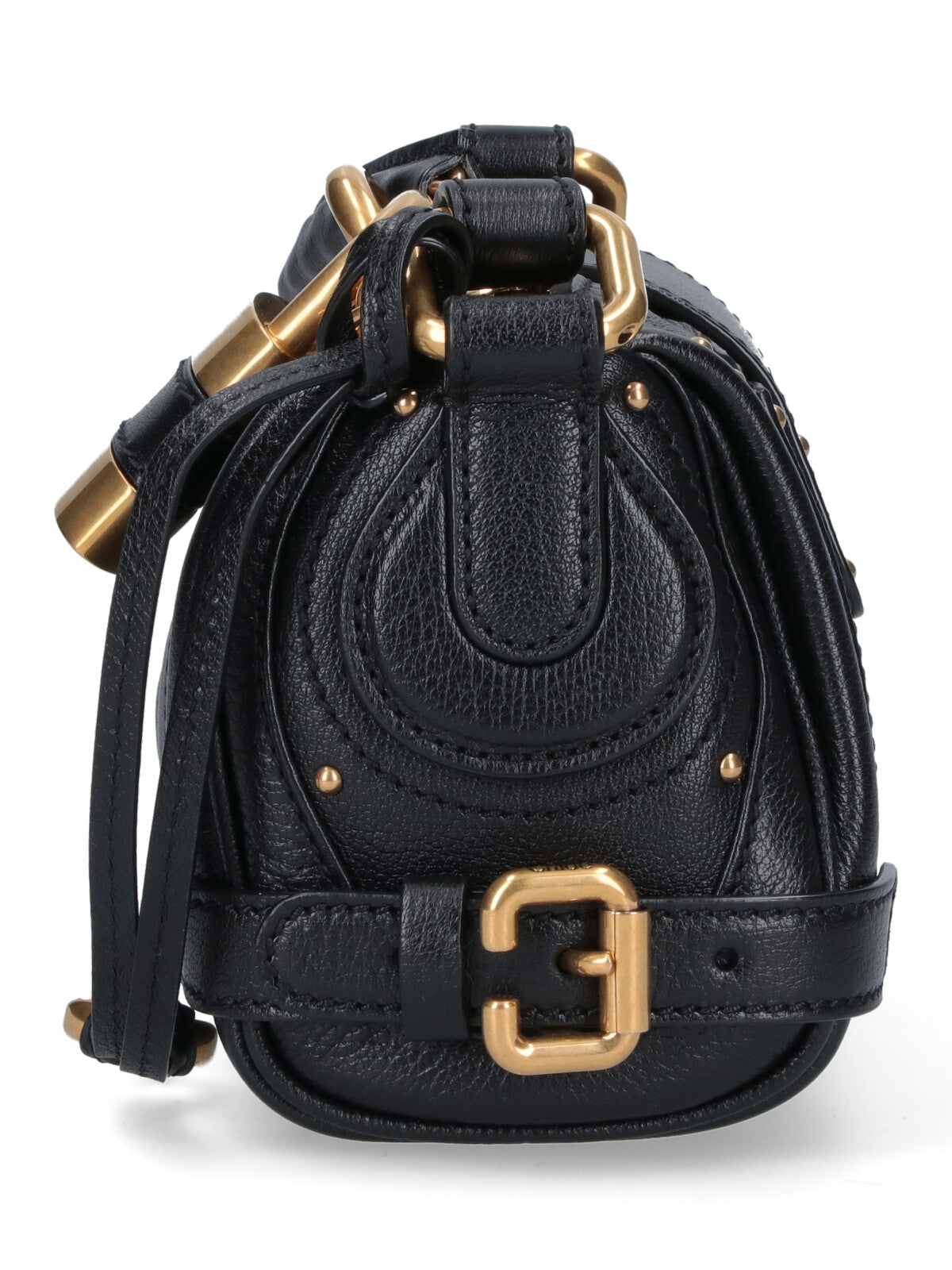 Chloè Bags Black Buffalo Leather