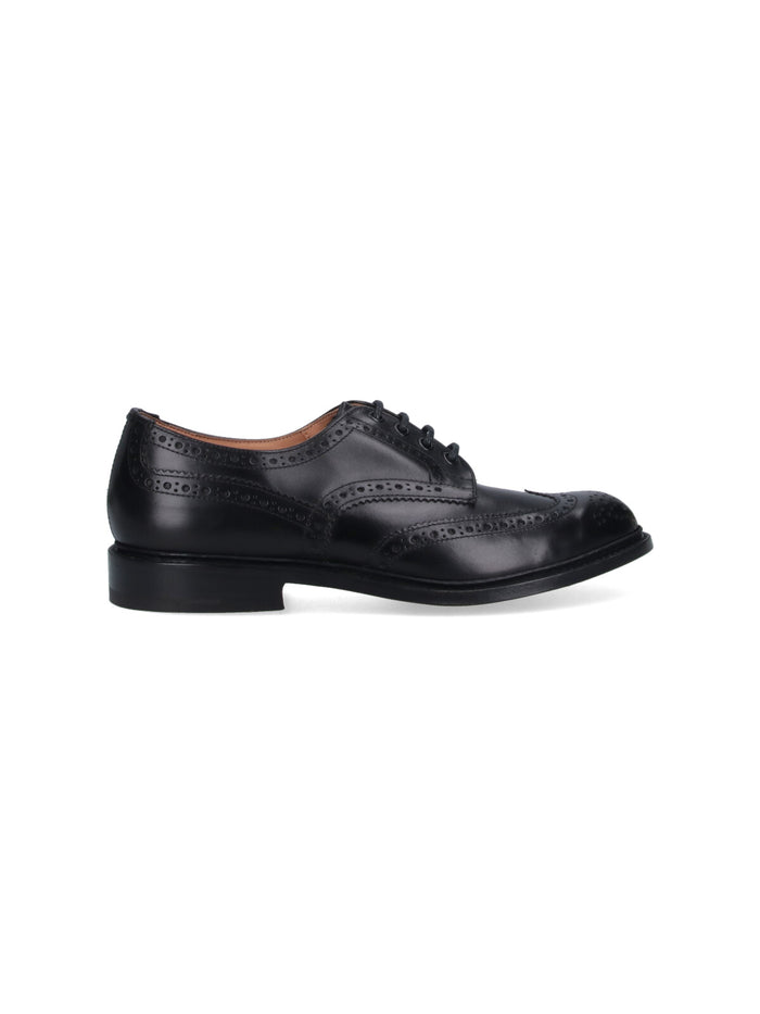 Trickers Flat shoes Black Leather