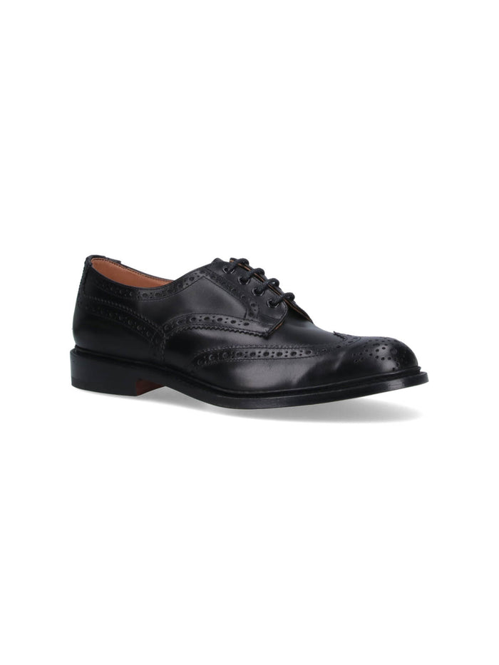Trickers Flat shoes Black Leather