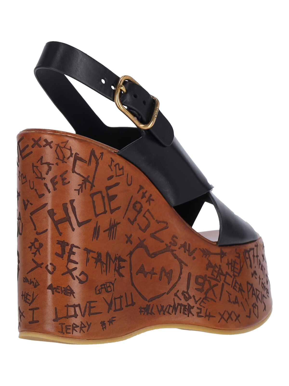 Chloè With Heel Black Upper: Cow Leather
