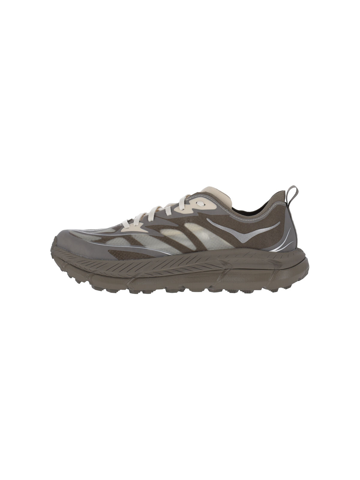 HOKA Sneakers Brown Fabric