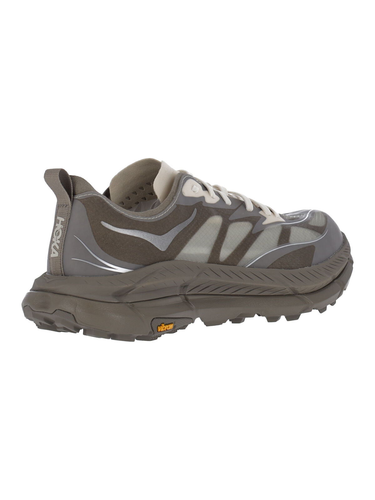 HOKA Sneakers Brown Fabric