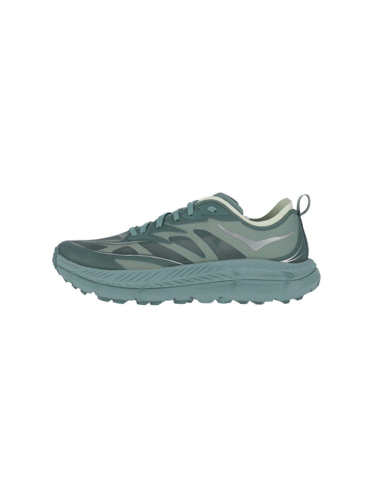 HOKA Sneakers Green Fabric