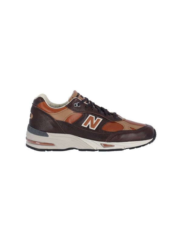 New Balance Premium Leather sneaker in brown