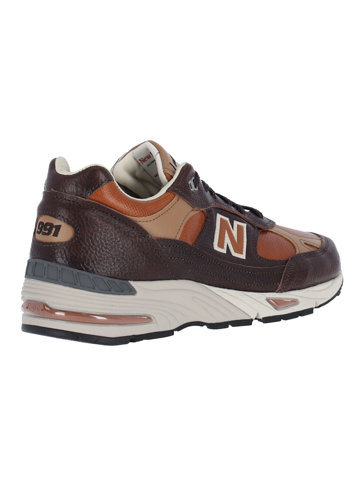 New Balance Sneakers Brown Premium Leather