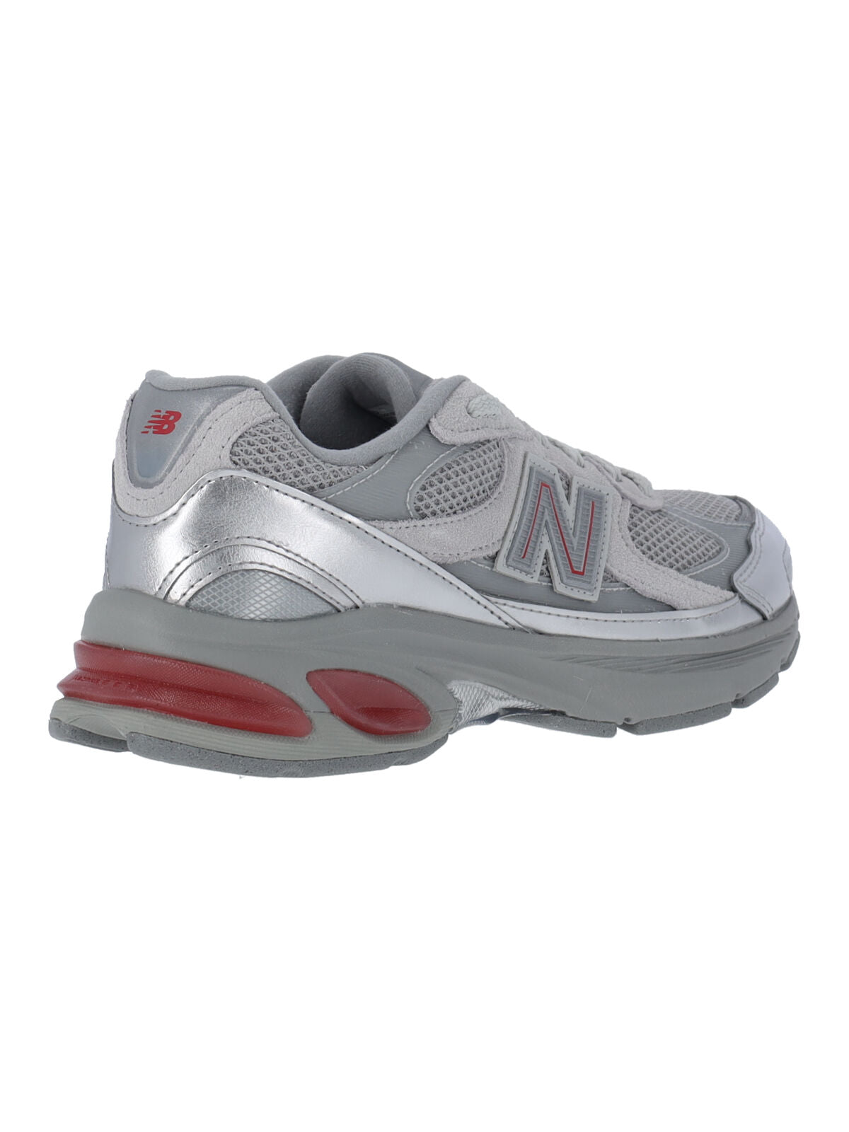 New Balance Sneakers Silver Leather