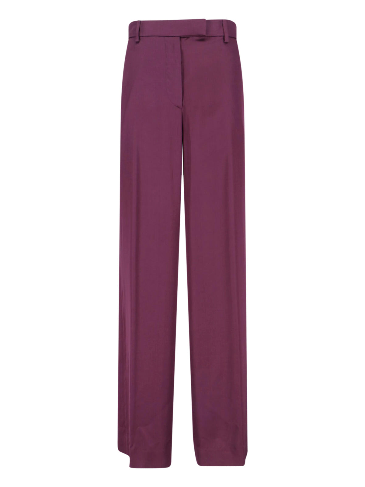 Dries Van Noten Trousers Violet Viscose