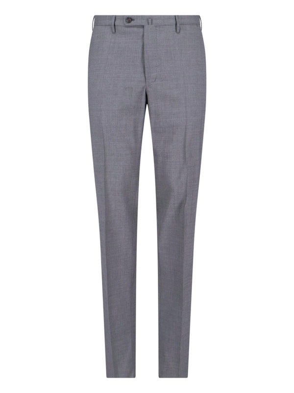 Incotex 100% virgin wool trousers in gray