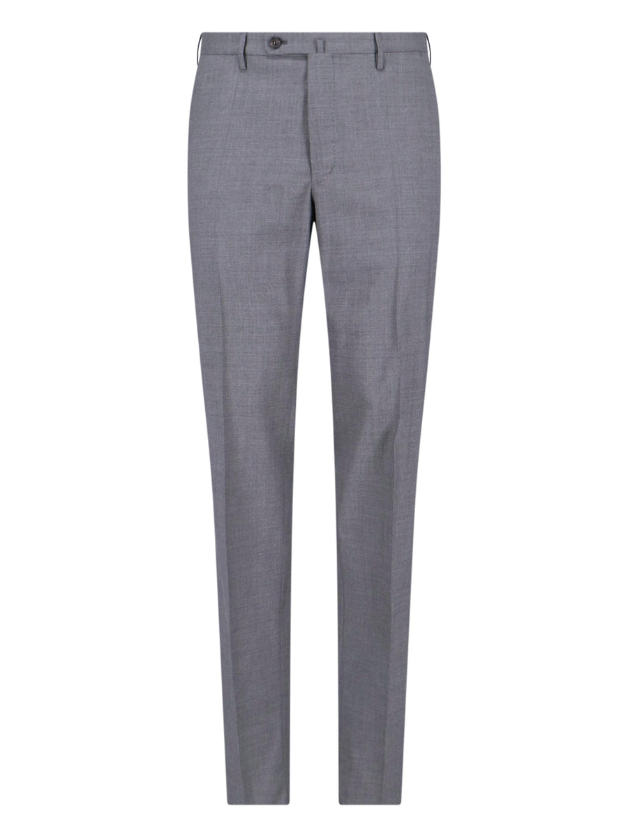 Incotex 100% virgin wool trousers in gray