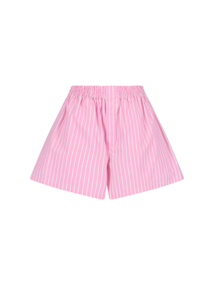 Balenciaga Trousers Pink Cotton