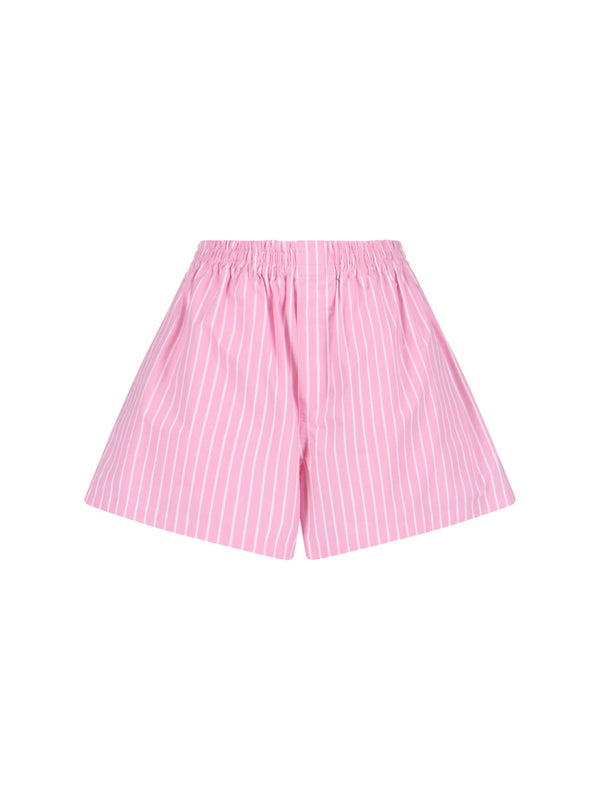 Balenciaga 100% Cotton shorts in pink
