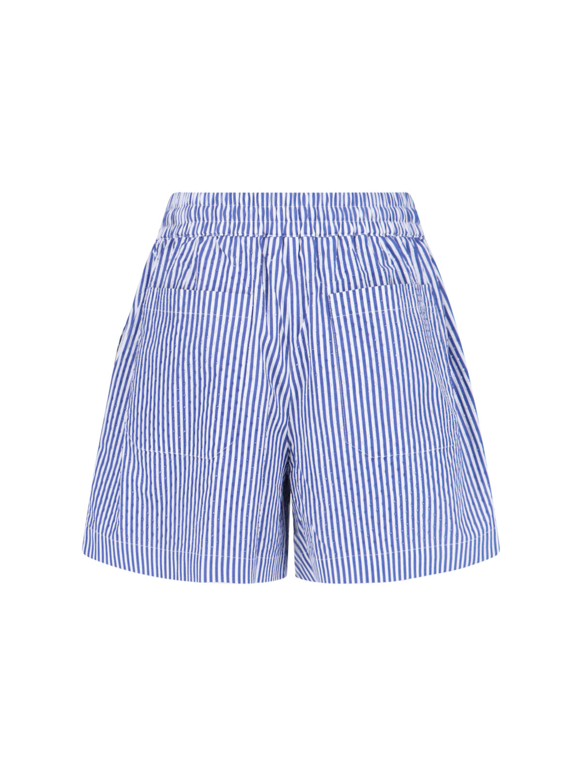 Parosh Trousers Blue Cotton