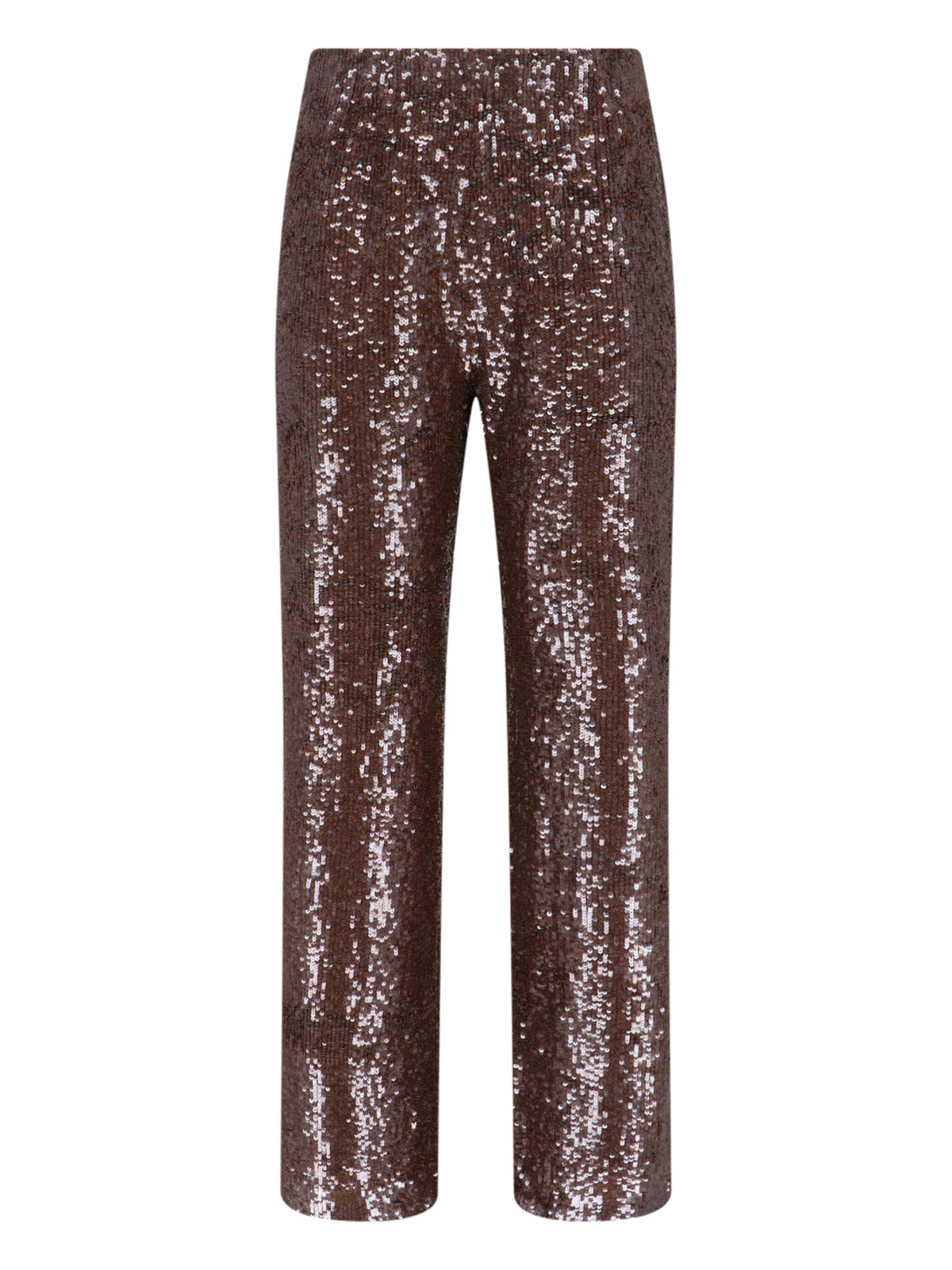 Parosh Trousers Brown Polyamide