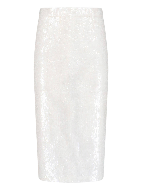 Parosh 85% POLYAMIDE skirt in white