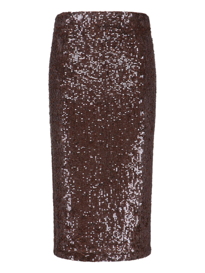 Parosh Skirts Brown Polyamide