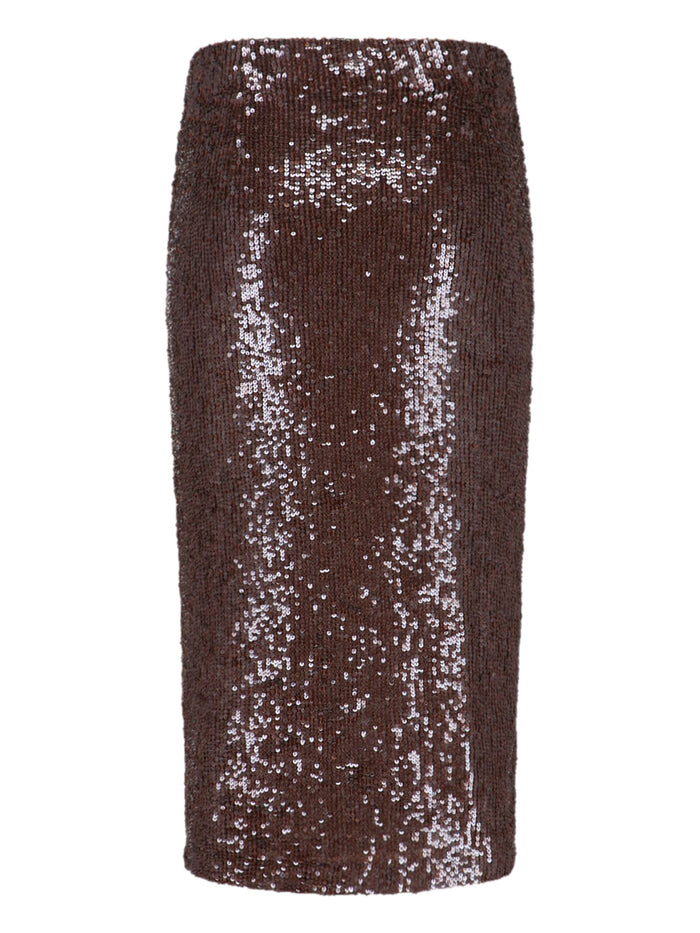 Parosh Skirts Brown Polyamide
