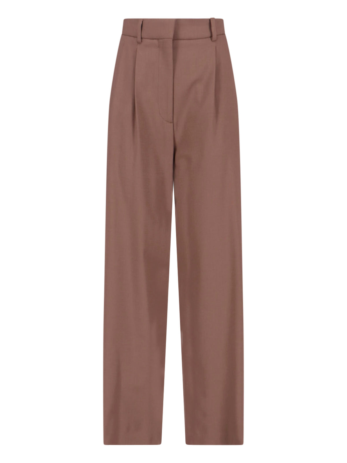 Lardini Trousers Brown Virgin Wool