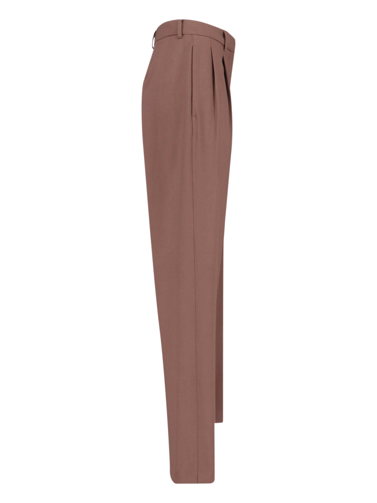 Lardini Trousers Brown Virgin Wool