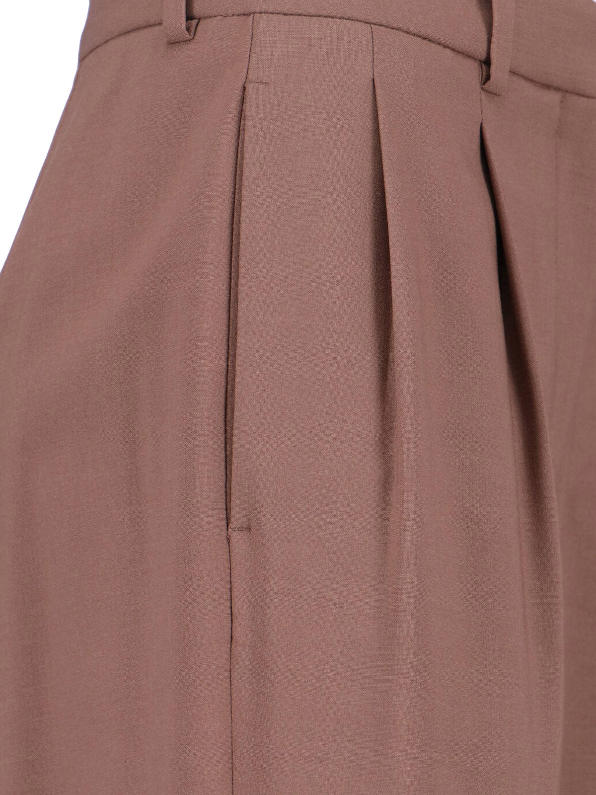 Lardini Trousers Brown Virgin Wool