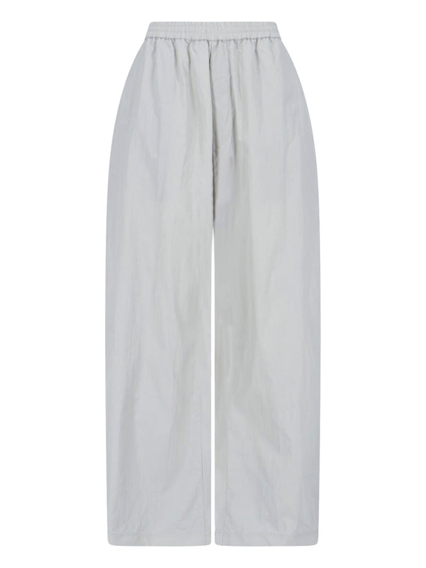 MM6 Maison Margiela 100% Polyamide trousers in gray