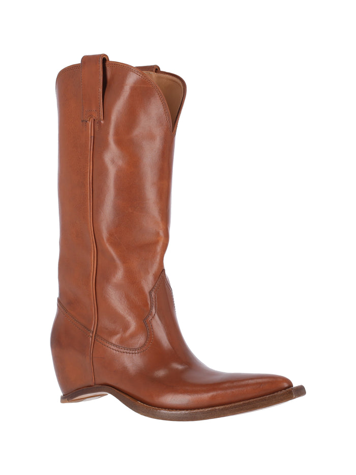 Maison Margiela Boots Brown Bovine Leather