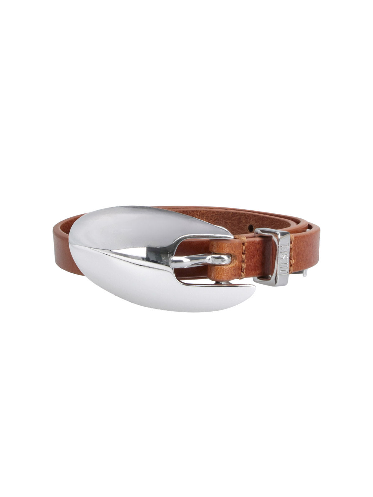 Diesel Belts Brown Leather