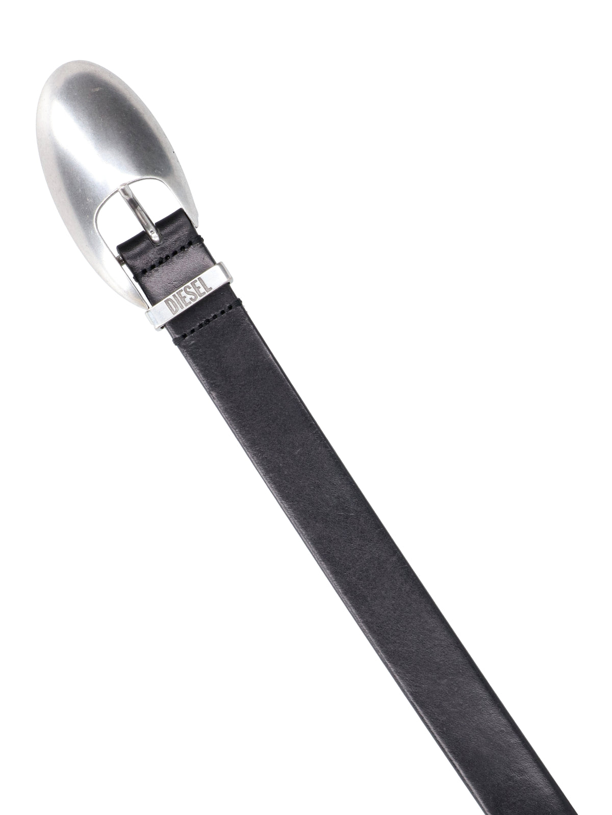Diesel Belts Black Leather