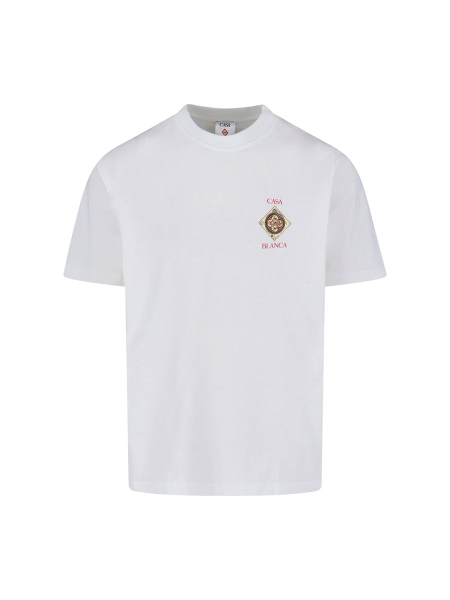 Casablanca 100% Organic Cotton t-shirt in white
