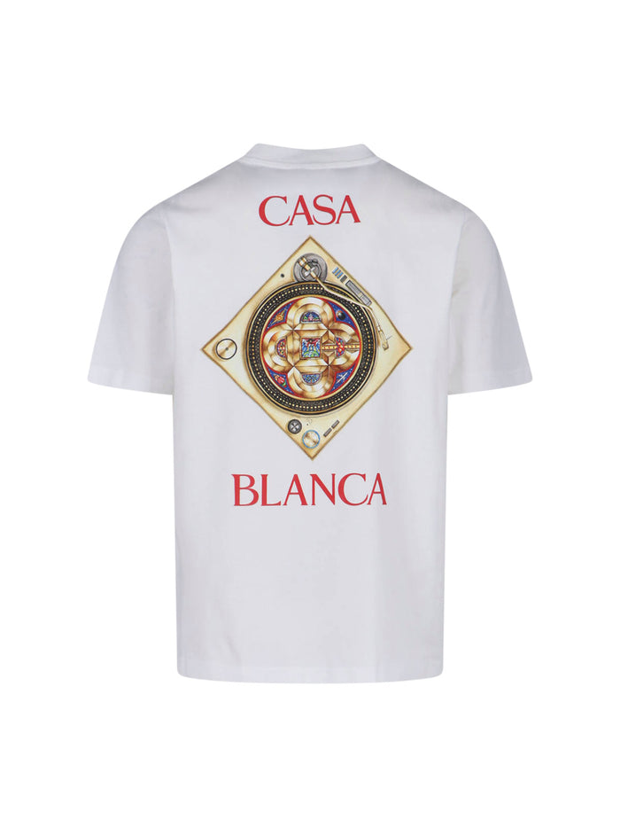Casablanca T-shirts and Polos White Organic Cotton