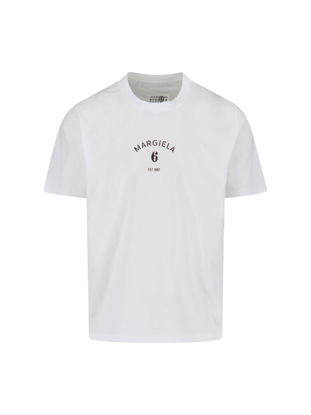 MM6 Maison Margiela T-shirts and Polos White Cotton