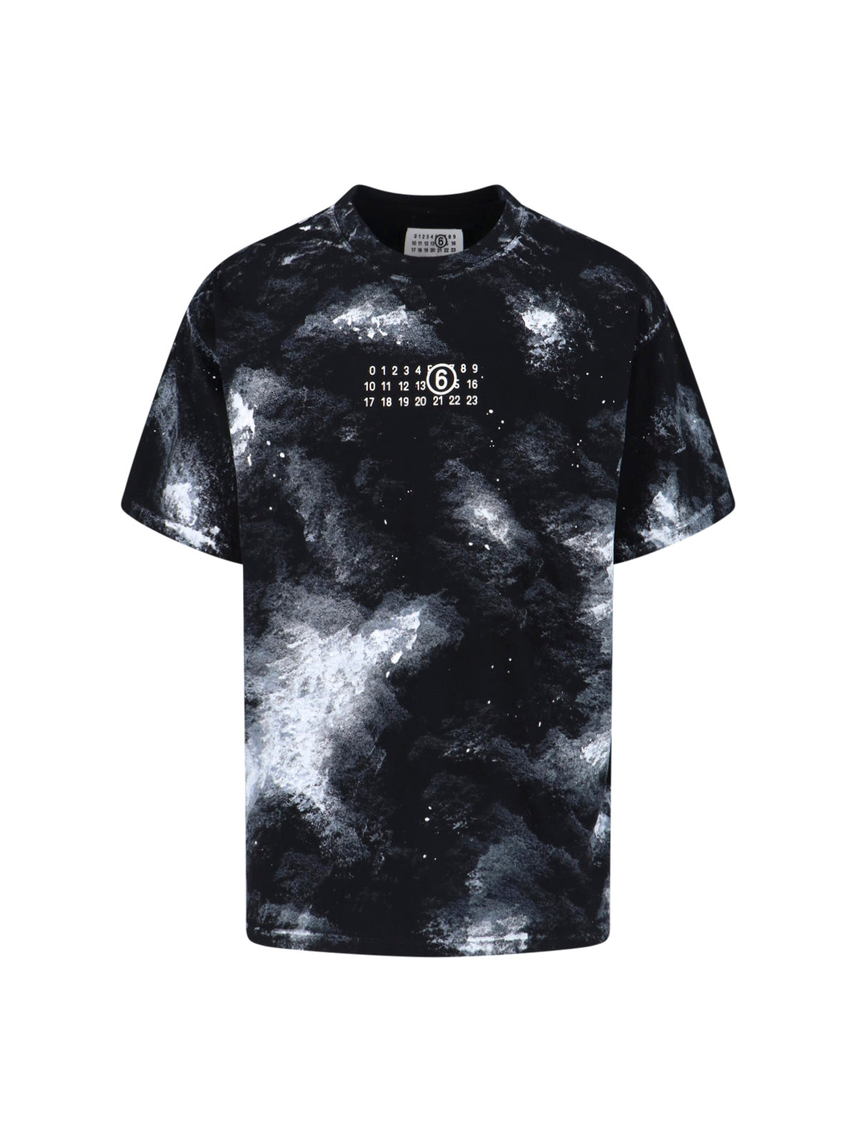 MM6 Maison Margiela T-shirts and Polos Black Cotton