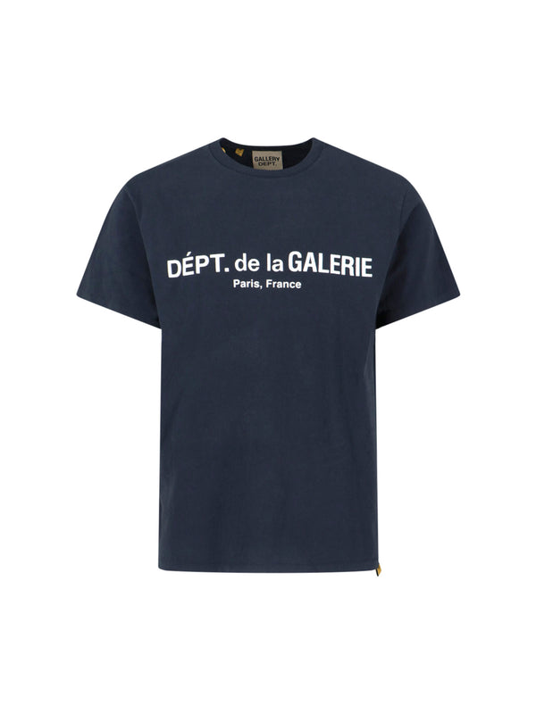 Gallery Dept 100% Cotton t-shirt in navy