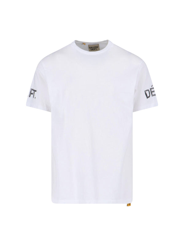 Gallery Dept 100% Cotton t-shirt in white