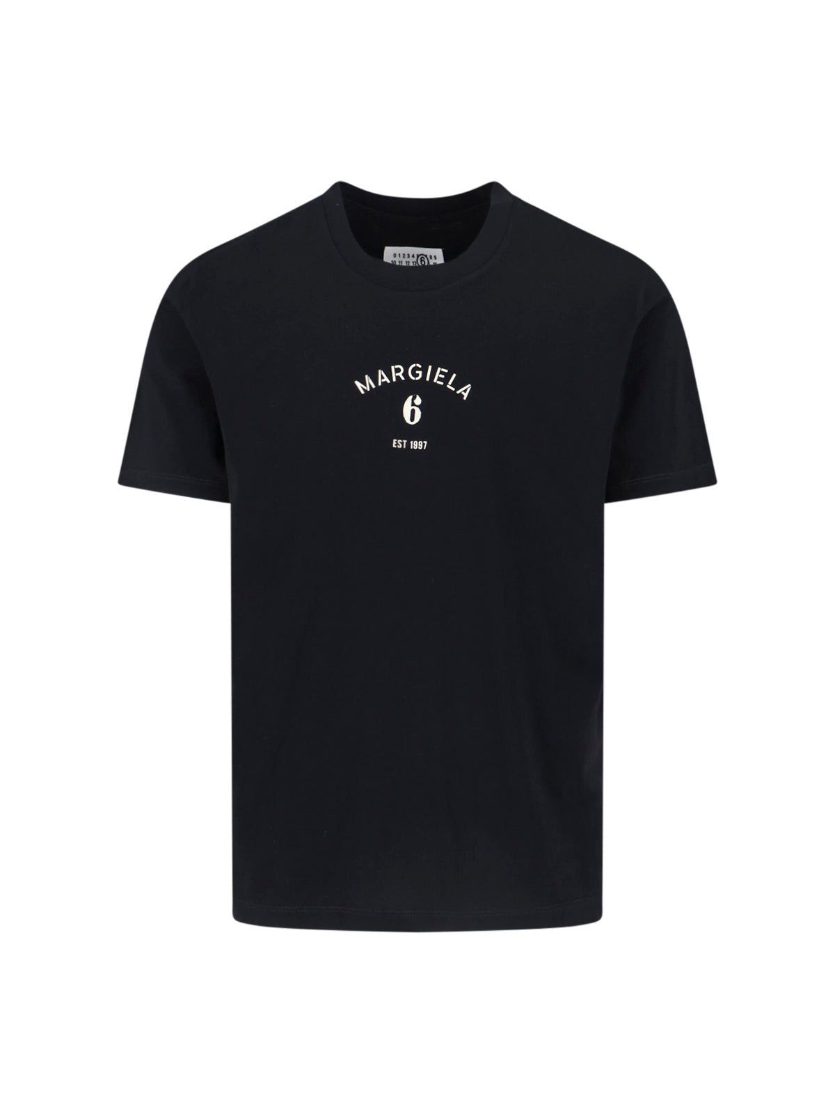 MM6 Maison Margiela T-shirts and Polos Black Cotton