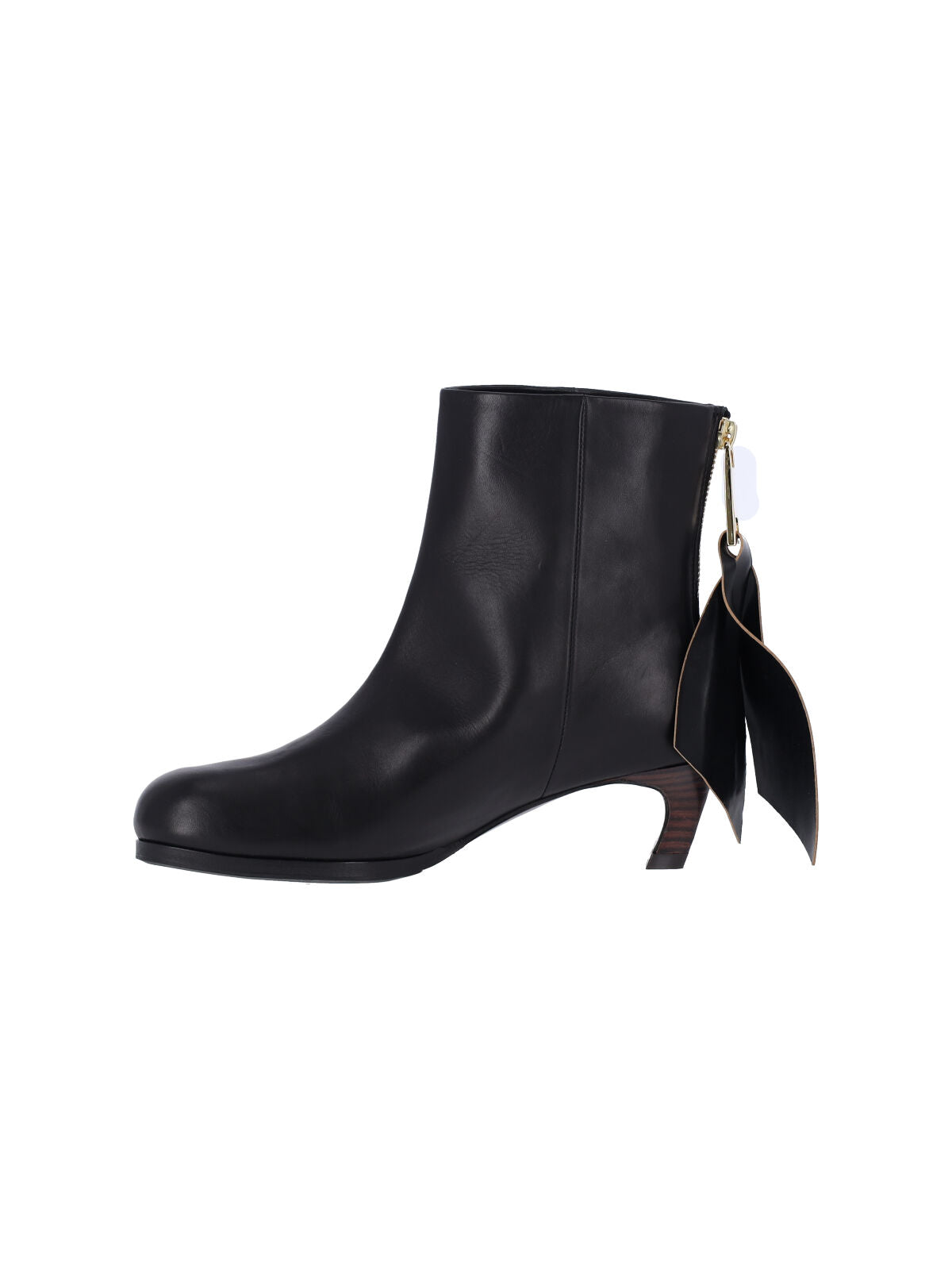 Sacai Boots Black Upper: Cowhide