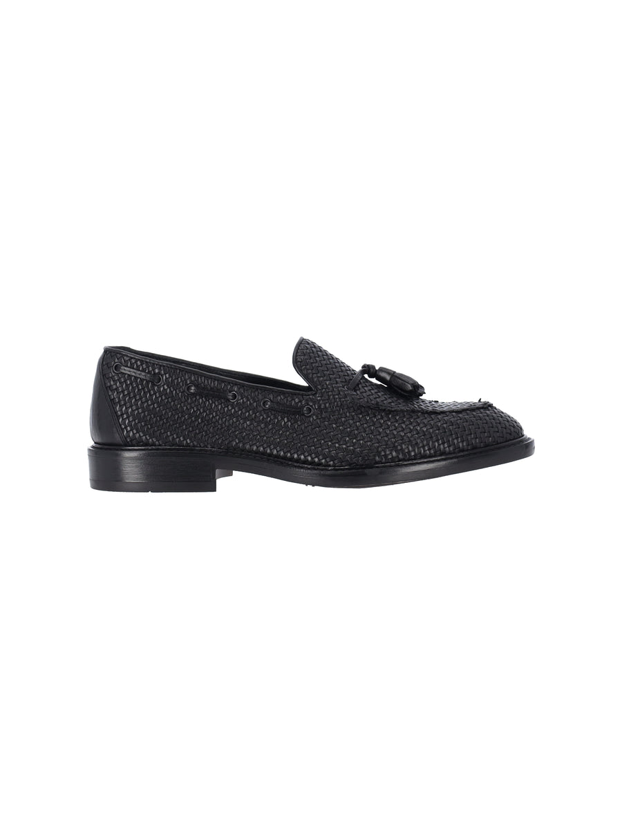 Alexander Hotto 100% leather loafer in black