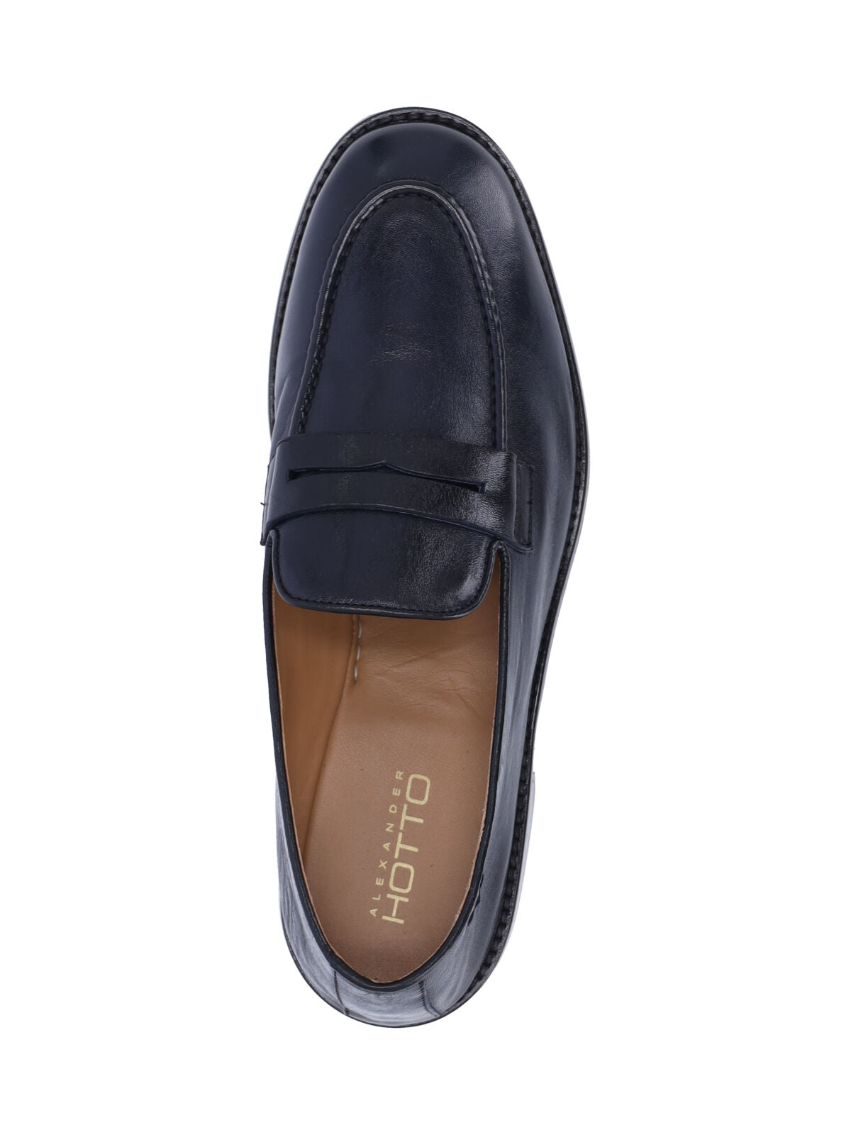 Alexander Hotto Flat shoes Blue Leather