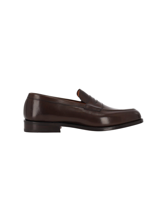 Trickers Flat shoes Brown Leather