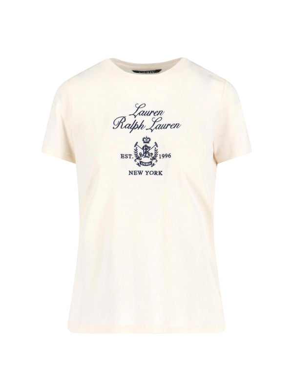 Lauren Ralph Lauren 60% Cotton t-shirt in white