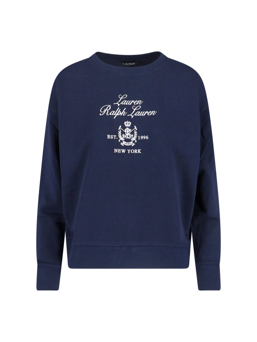 Lauren Ralph Lauren 83% Cotton sweatshirt in navy