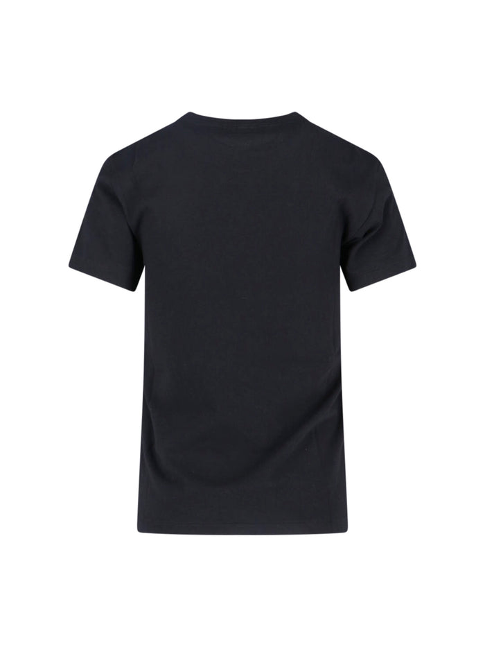 AURALEE T-shirts and Polos Black Cotton