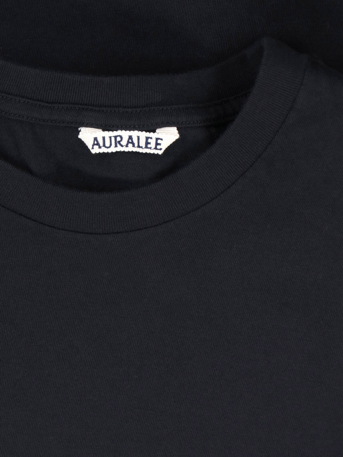 AURALEE T-shirts and Polos Black Cotton