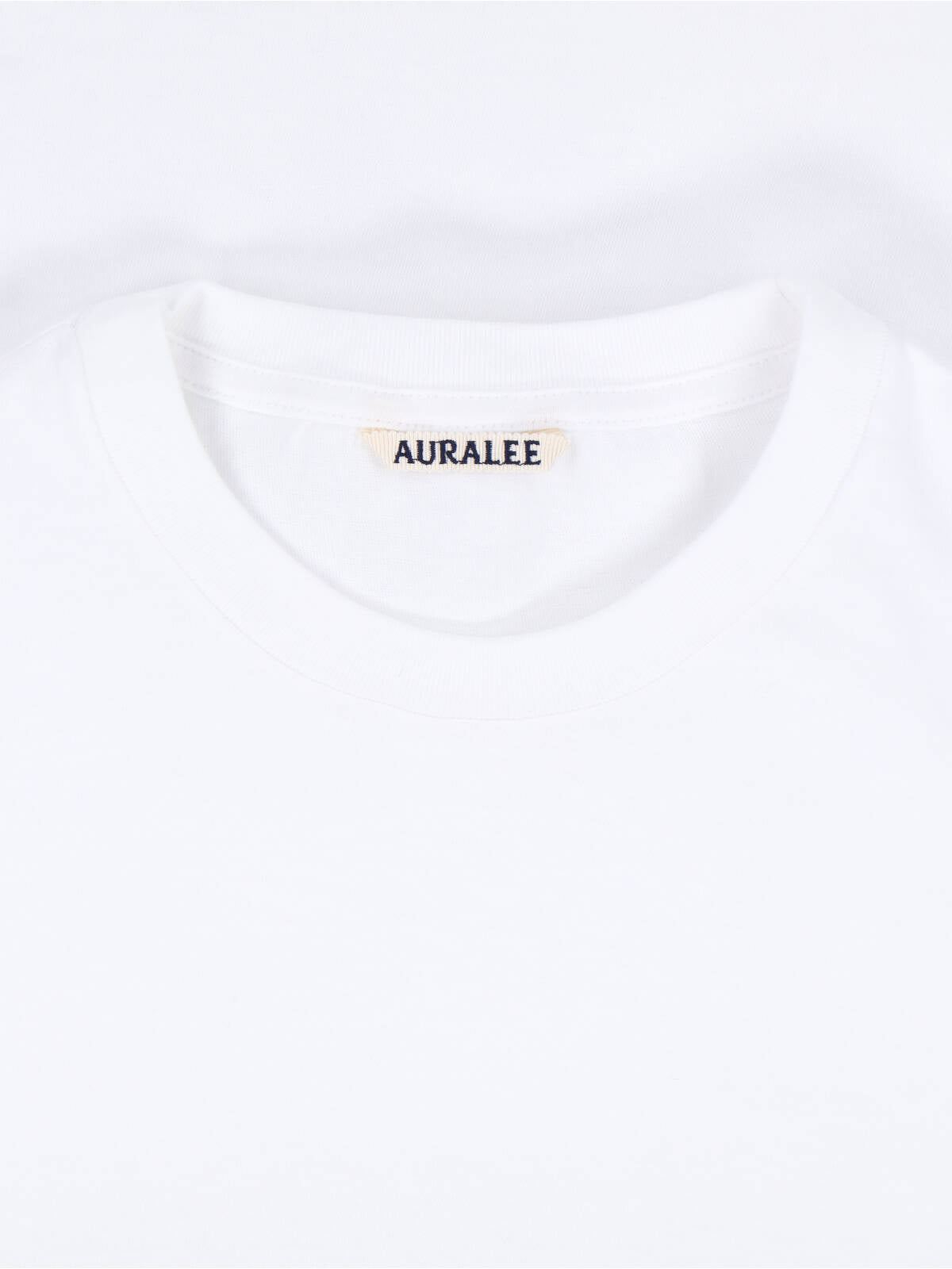 AURALEE T-shirts and Polos White Cotton